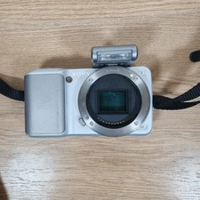 Sony Alpha NEX-3 Digital Camera Silver Body Only Damaged Spares Repairs