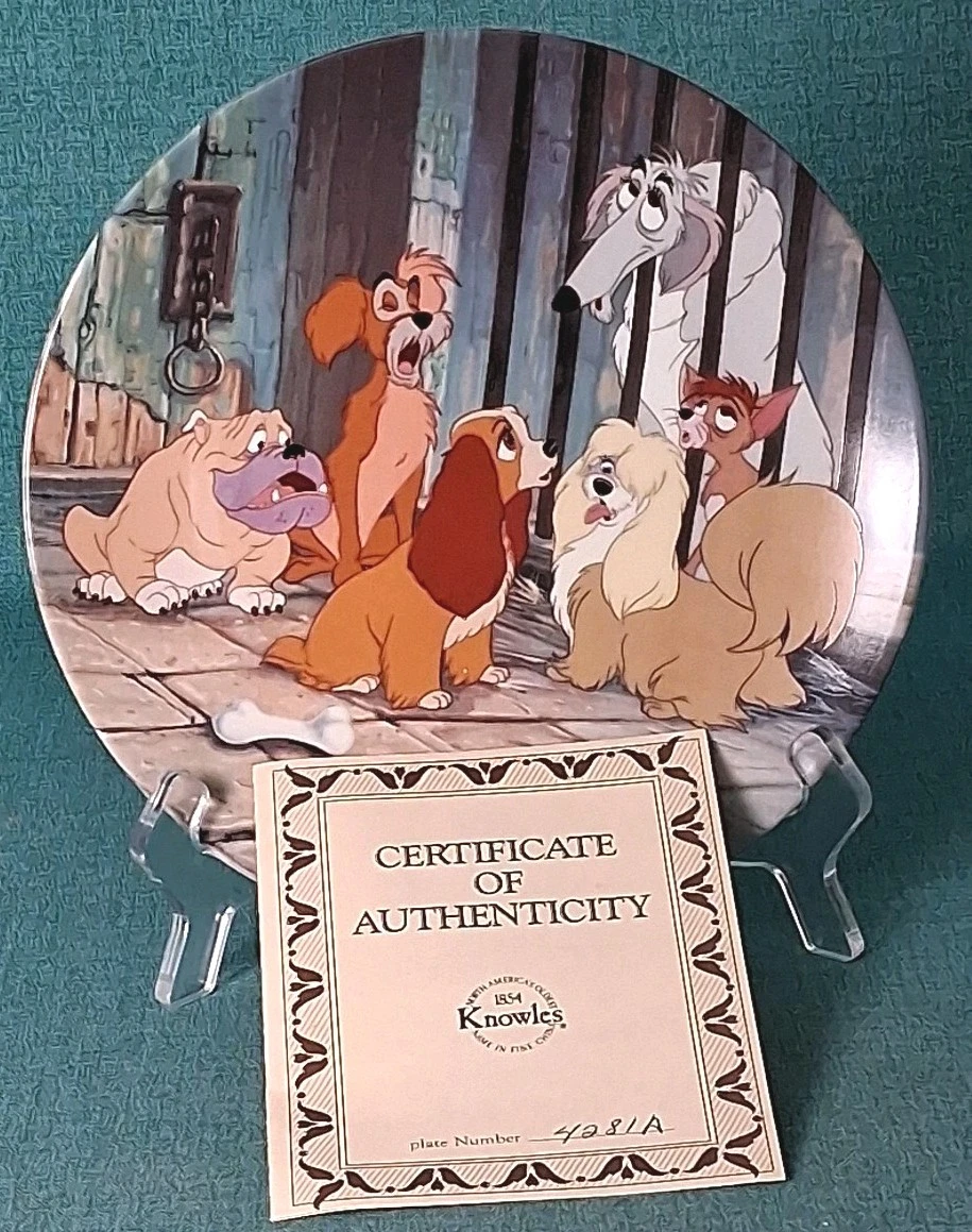 lady and the tramp plate products for sale | eBay