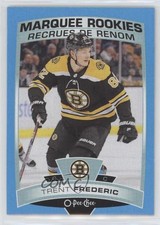 2019-20 O-Pee-Chee Marquee Rookies Blue Trent Frederic #512 0c3