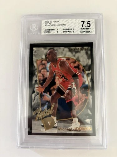 Jordan 1992 Fleer Jordan #5