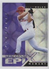 1998 Pinnacle Plus All-Star Epix Moment Purple Scott Rolen #E11 HOF s1i