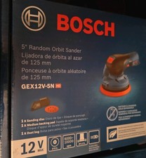 BOSCH GEX12V-5N 12V 5in Brushless Random Orbit Sander TOOL ONLY 12 volt