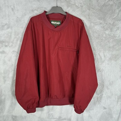 Rohan Windpacker Top Herren Large Rot Jacke Wandern Hiking Vintage