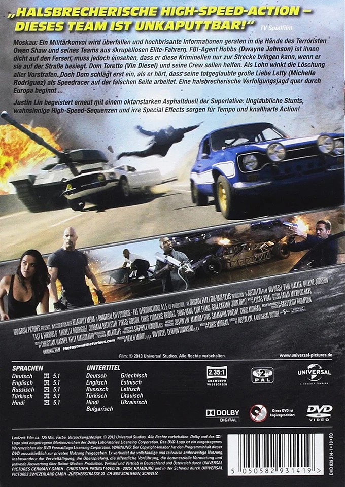 Fast & Furious 6 (DVD) - Image 3 of 4
