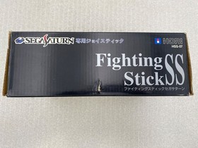 Hori Fighting Stick SS HSS-07 Sega Saturn Arcade Controller Box Japan