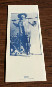 Cody Wyoming Historic Walking Tour Pamphlet 1990's