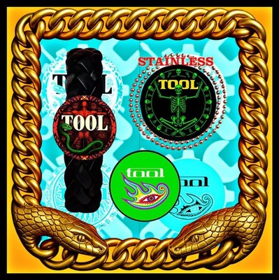 TOOL BAND  VICARIOUS SET   BRACELET  NXCLES PIN 