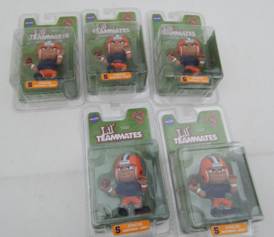 Lot of 6 Syracuse Orange  QB  NCAA Lil Teammates Action figure5