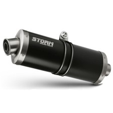 Terminale Scarico Storm by Mivv Oval Nero Yamaha Xt 1200 Supertenere 2010 > 2020
