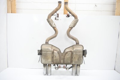   08-13 Bmw E92 M3 Rear M Performance Quad Exhaust Muffler Silencer Oem