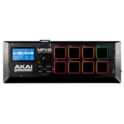 ほぼ新品！　AKAI MPX8 AKAI MPX8 Compact Drum Sampler Drum Machine Controller BRAND NEW