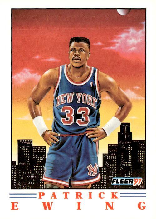 1991-92 Fleer #4 Patrick Ewing Pro-Visions