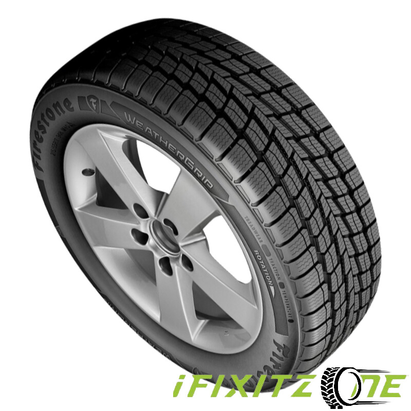 4 Firestone Weathergrip 245/60R18 105H Tire All Season, 3PMSF Snow ...