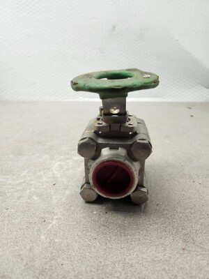 NEW NO BOX Kitz Ball Valve Stainless Steel AKU3THZM-FS 1500W0G 1x3/4'' TRIM-316