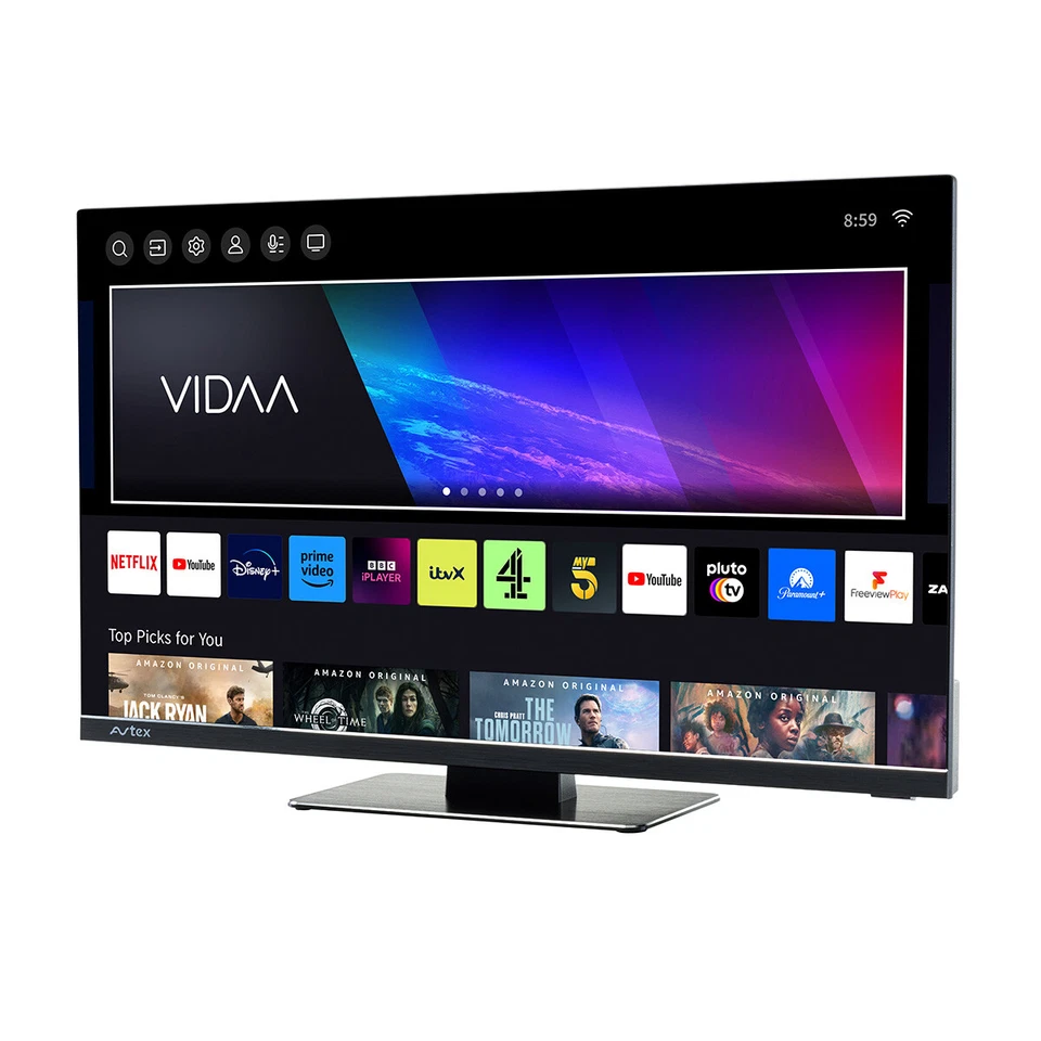 Avtex AV249TS 24" Smart Vidaa HD TV for Caravans and Motorhomes - Image 2 of 4