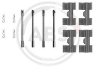 A.B.S. 0967Q ZubehöRsatz, Scheibenbremsbelag Vorne FüR Ford Iveco Ldv