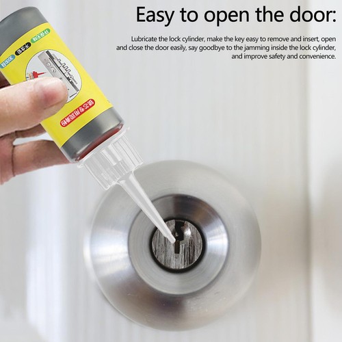 Graphite Powder Lock Lubricant Cylinder Car Padlock Bicycle Padlock