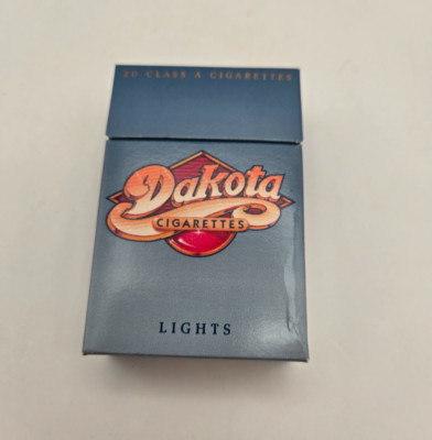 Dakota Lights Empty Vintage Tobacco Cigarette Pack