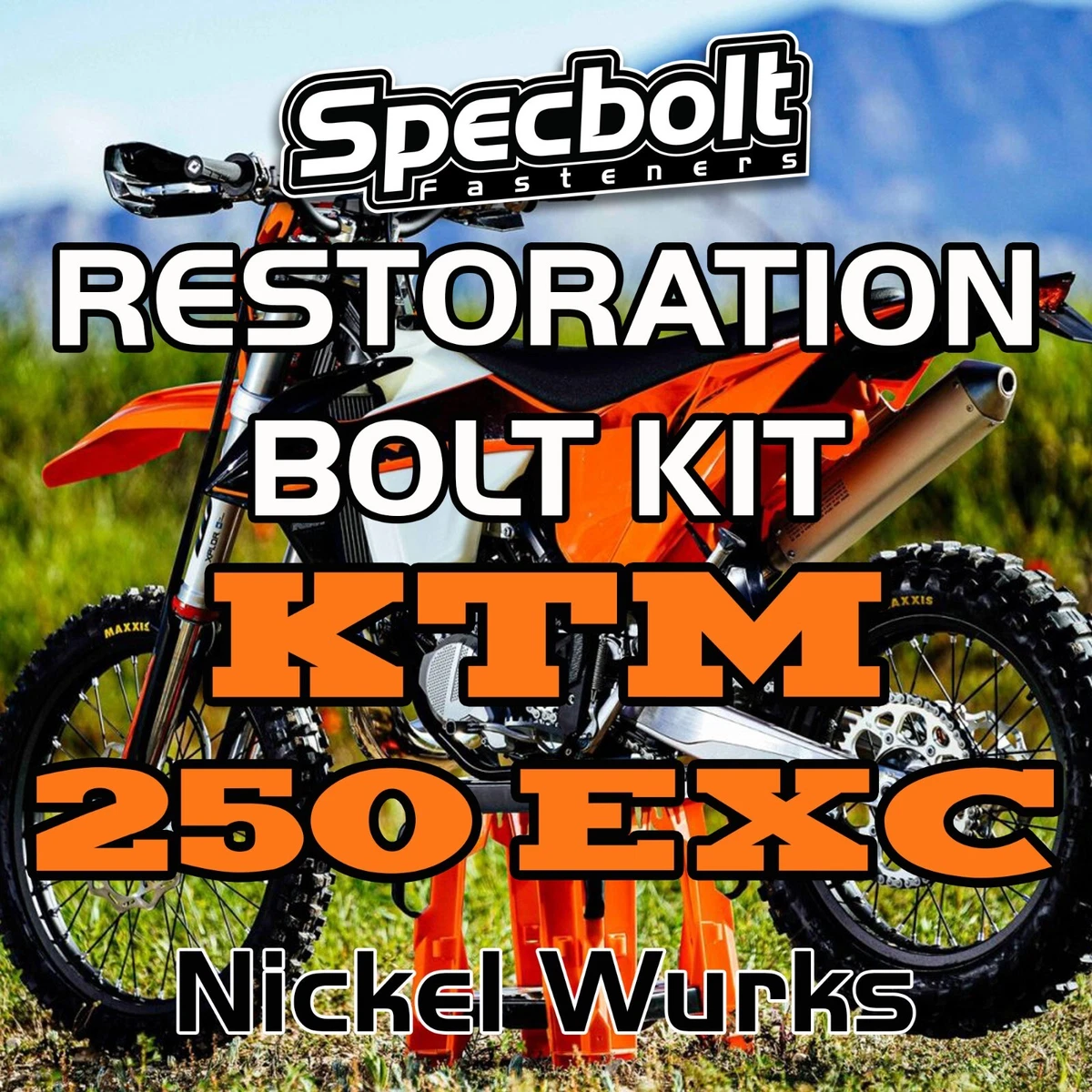 Panneaux Latéraux UFO Plast Pour KTM SX All Models 2016-2018 - Noir, Fabriqué En Italie