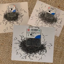 50 kleine Nägel Drahtstifte Drahtnägel Senkkopf Eisen Modellbau fein 0,7x9 ,9x13