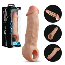Performance Plus Add 2" Silicone Cock Sheath Penis Extension Extender Enlarger