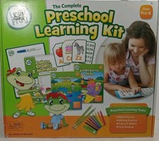 Leap Frog The Complete Preschool Learning Kit Beginning Math Reading Open Box