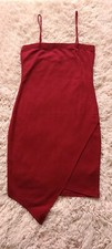 Burgundy Sexy Mini Dress Size Medium 
