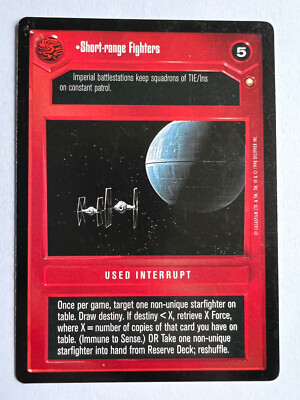 Short-Range Fighters Star Wars CCG Special Edition SE SWCCG LP/NM