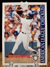 1996 Score Baseball #513 Mo Vaughn CL
