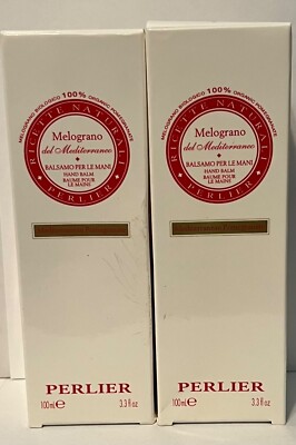 Perlier Organic POMEGRANATE Melograno Moisturizing Hand Cream 3.3oz (SEALED)