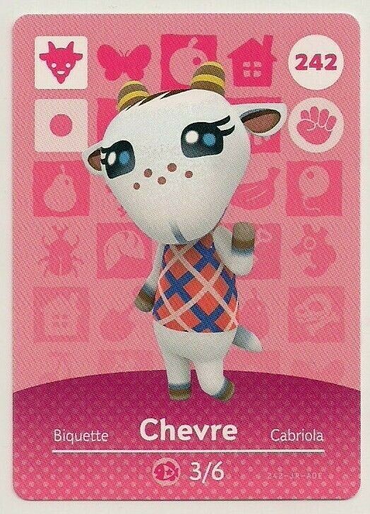 Carte Amiibo Animal Crossing 134 Kidd