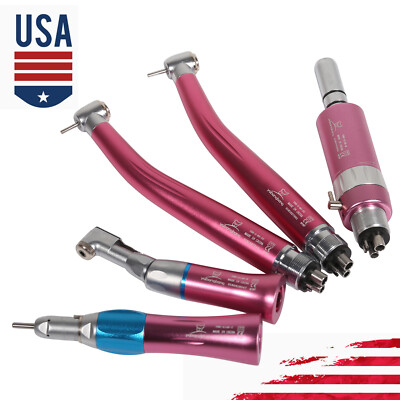 Dental Air Turbine Kit PANA-MAX High Speed Handpiece / EX-203C Low Speed Set 4H