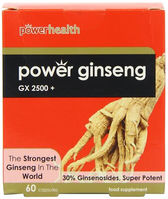 Ginseng GX2500 + 100 mg - 60 Kapseln - 3er-Pack