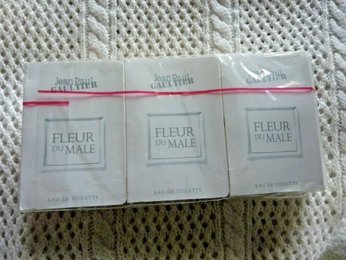 FLEUR DU MALE by Jean Paul Gaultier LOT OF 12 Travel/Sample Sprays NEW *RARE*