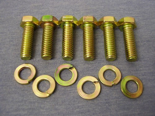 Ford Kent Crossflow H/T ZINC & COLOUR Plated Full Engine Bolt, Nut & Washer Kit - Picture 4 of 12