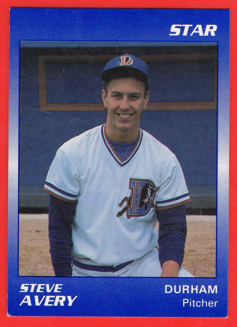 1989 Star #67 Steve Avery RC baseball card
