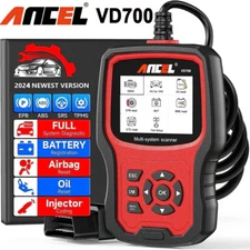 ANCEL VD500 VD700-US All System ABS SRS DPF OBD2 Scanner Code Reader Diagnostic