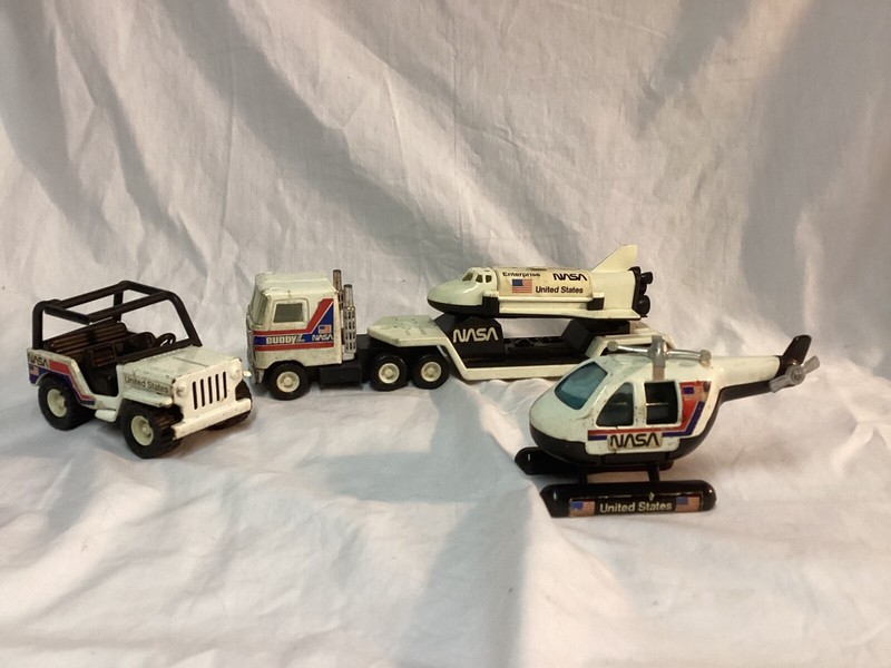 Vintage Steel Buddy L Brute Vehicles NASA set 1980’s