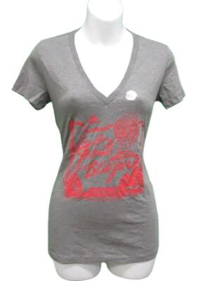 New Portland Trail Blazers Womens Sizes M-L-XL Gray Bella V-Neck Shirt