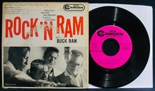 BUCK RAM~ Rock 'N Ram~Jazz 45 EP & Picture Sleeve~RCA CAMDEN #CAE 435 BUCK RAM~ Rock 'N Ram~Jazz 45 EP & Picture Sleeve~RCA CAMDEN #CAE 435