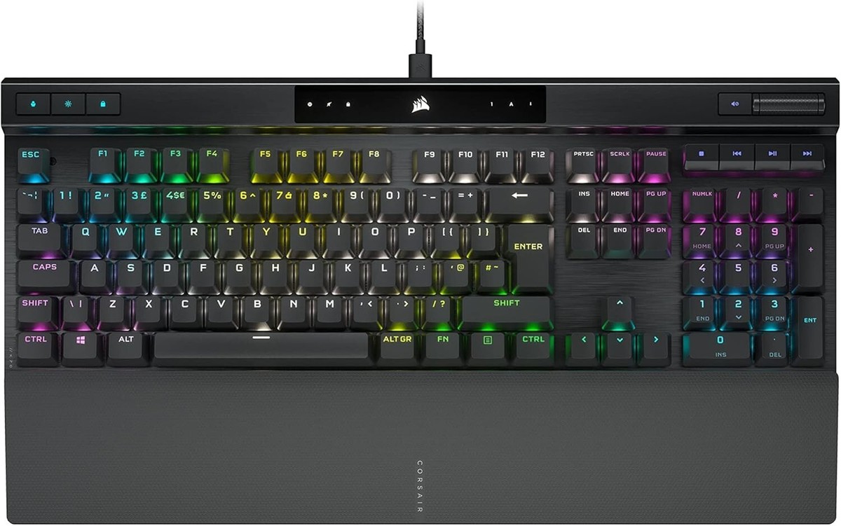 キーボード Corsair K70 RGB MK.2 MX Red Keyboard CORSAIR Gaming K70 Mechanical Gaming Keyboard — CHERRY® MX