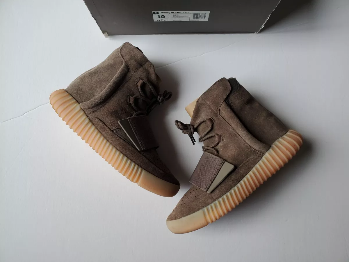 NDS Size 10 - adidas Yeezy Boost 750 Chocolate BY2456 Brown