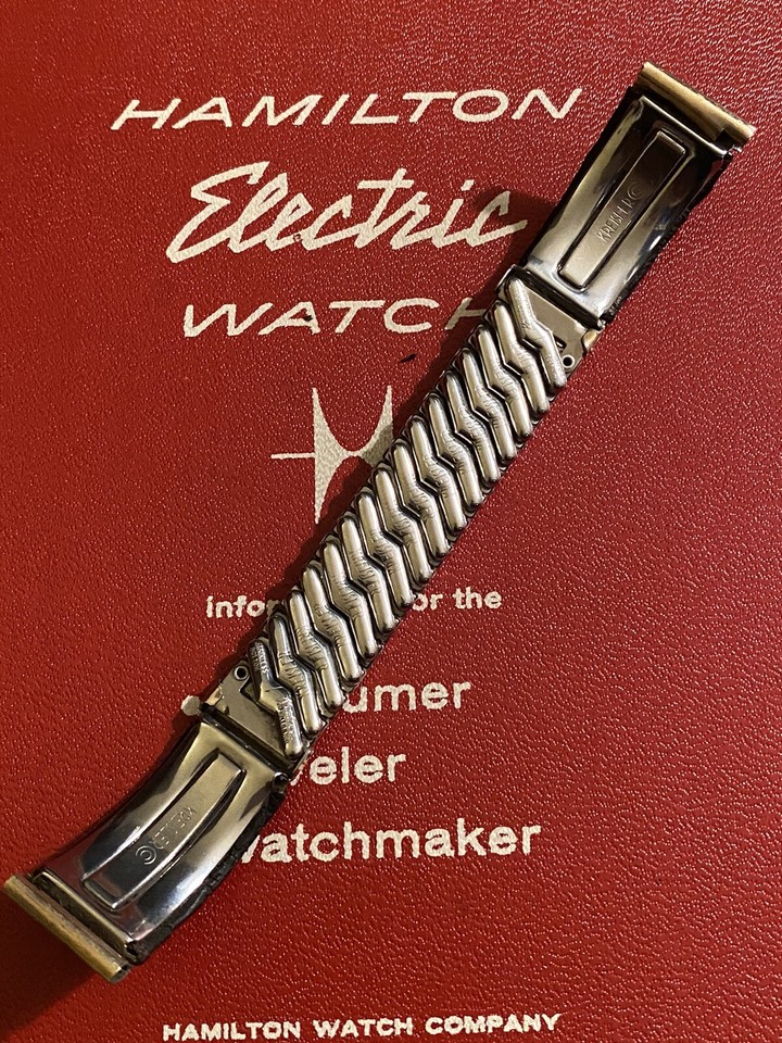 Cadran De Montre Hamilton Sea-Lectric Électrique - Occasion, Chiffres Arabes, Argenté