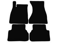 Velour Fußmatten für Audi A5 F5 2016-…, Schwarz x14 Rand