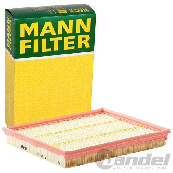 Mann Luftfilter Filtereinsatz Passend FüR Jeep Grand Nissan Pathfinder-image