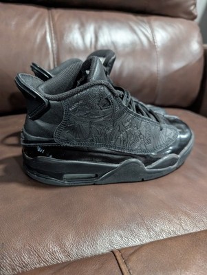 Size 4.5 - Air Jordan Dub Zero Triple Black
