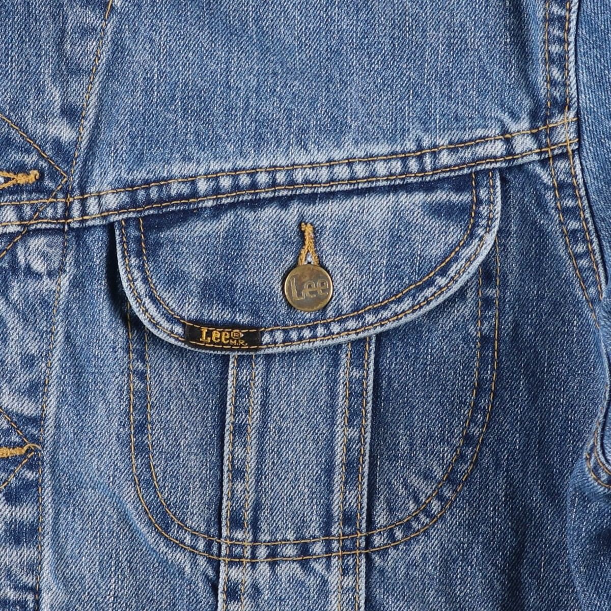 Used Lee BASIC JACKET denim jacket size L men's - image 6