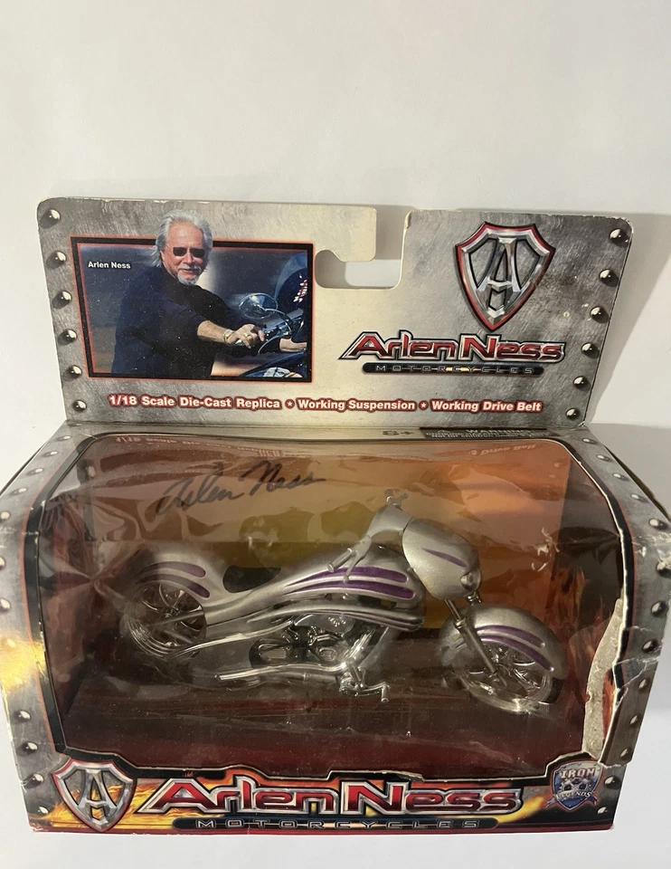 Iron Legend  Arlen Ness 1/18 Scale, Diecast Replica ￼ - Image 2 of 3