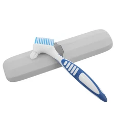  Retainer Cleaning Brush Denture with Case Braces Storage Container