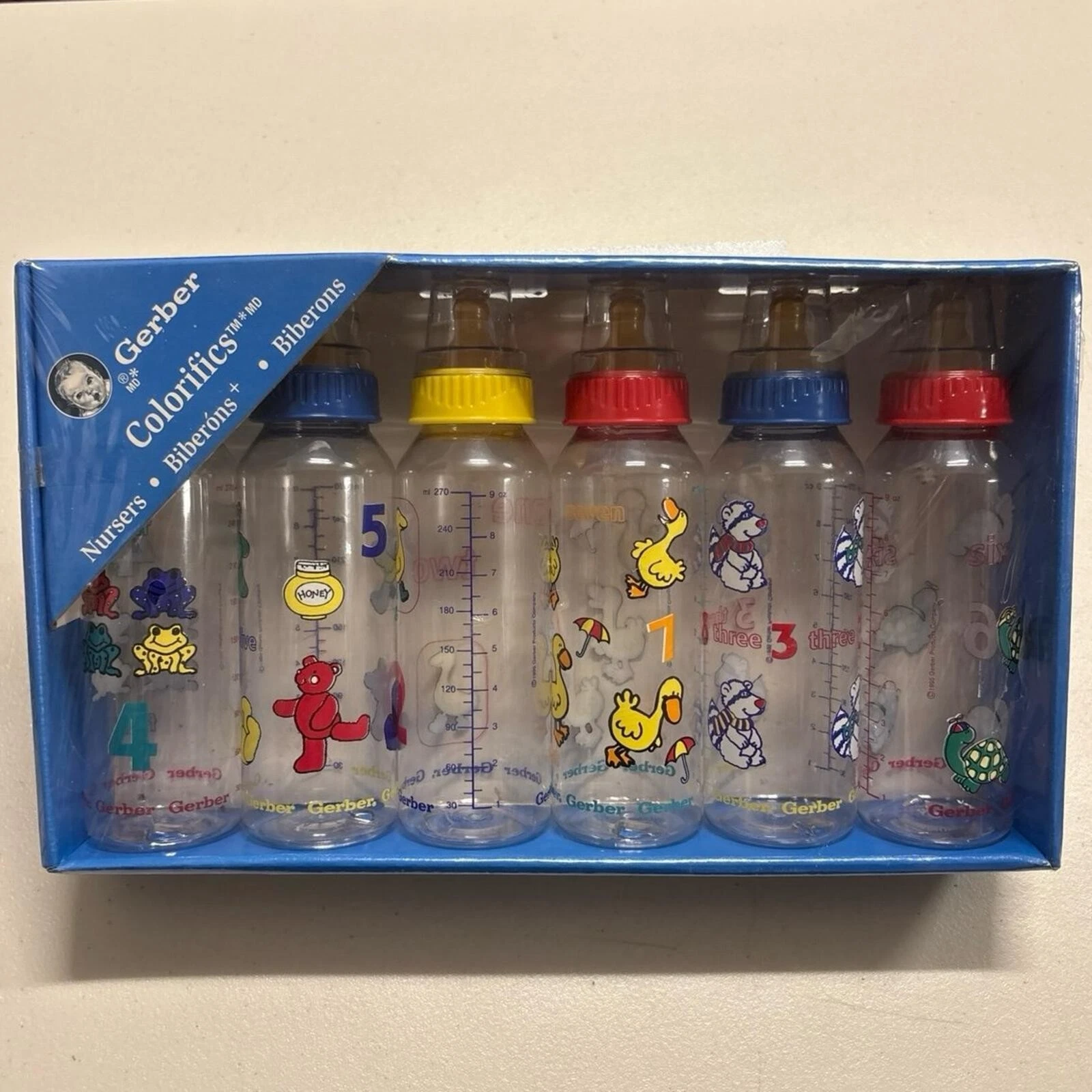 NIP Vintage 1995 Gerber Colorifics Nursers Set Of 6
Opens in a new window or tab
